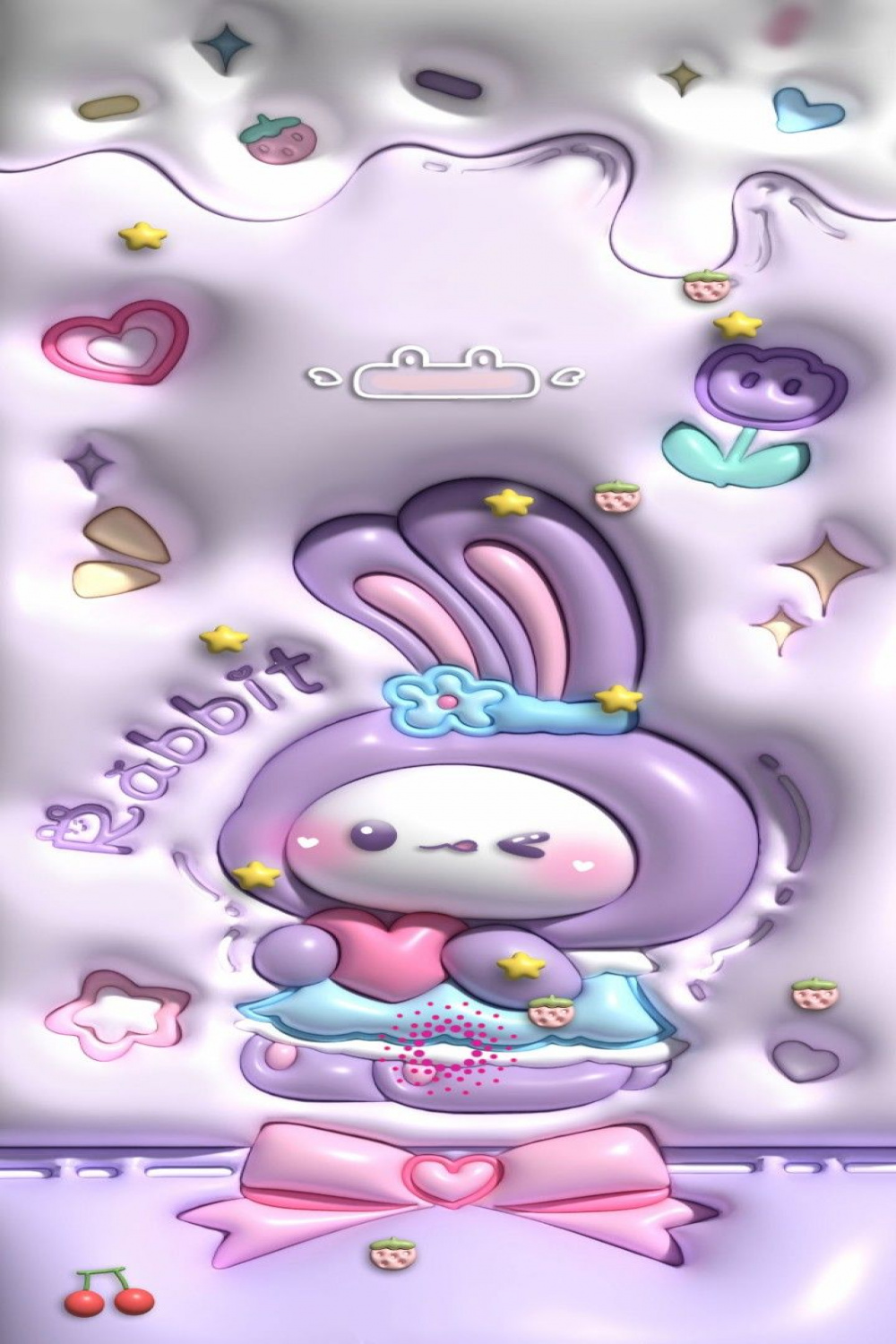 d wallpaper, purple bunny d ในปี 202  วอลล์เปเปอร์ d, ภาพพื้น