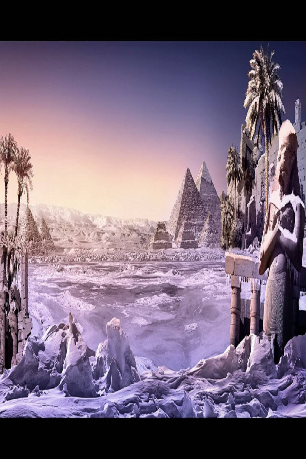 Download Snow In Egypt Wallpaper  Wallpapers