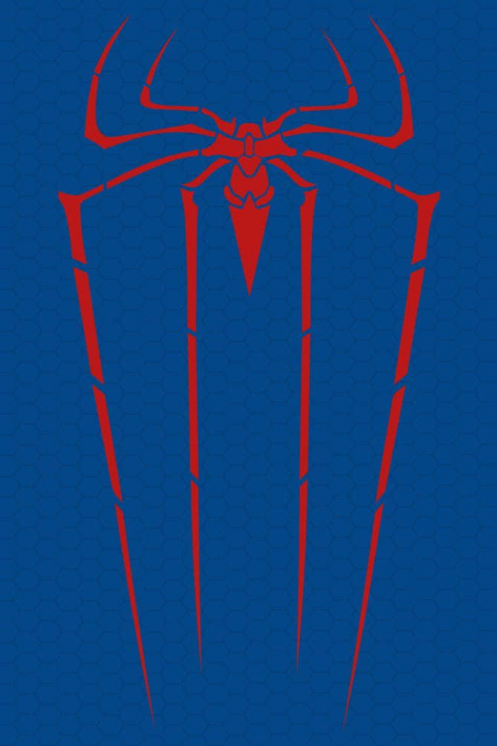 Download Spider-man Phone Blue And Red Logo Wallpaper  Wallpapers