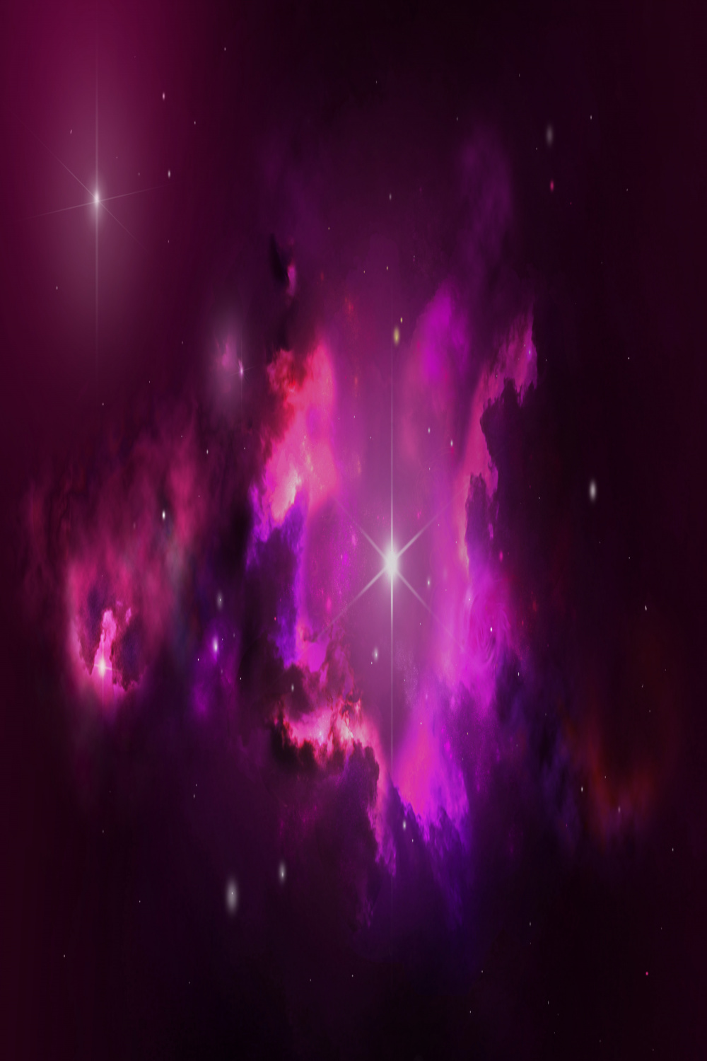 Download wallpaper x space, glow, galaxy hd background