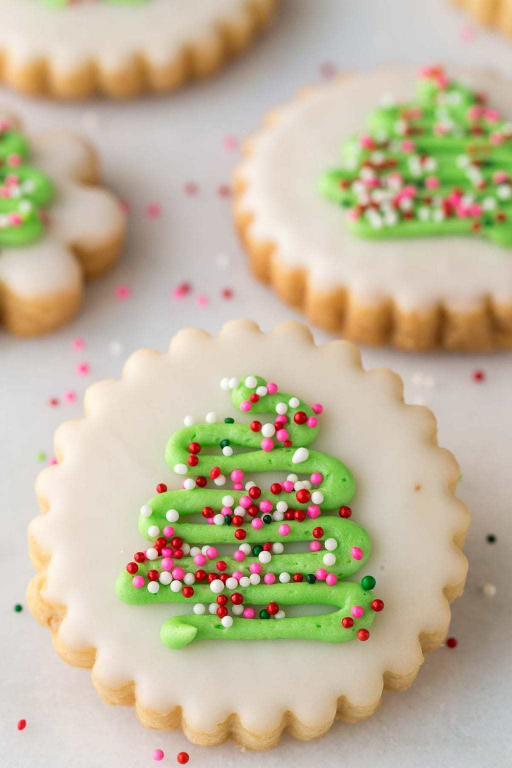 Easy Christmas Shortbread Cookies