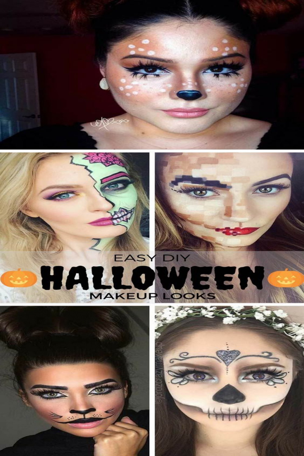 Easy DIY Halloween Makeup Looks - StayGlam  Halloween makeup