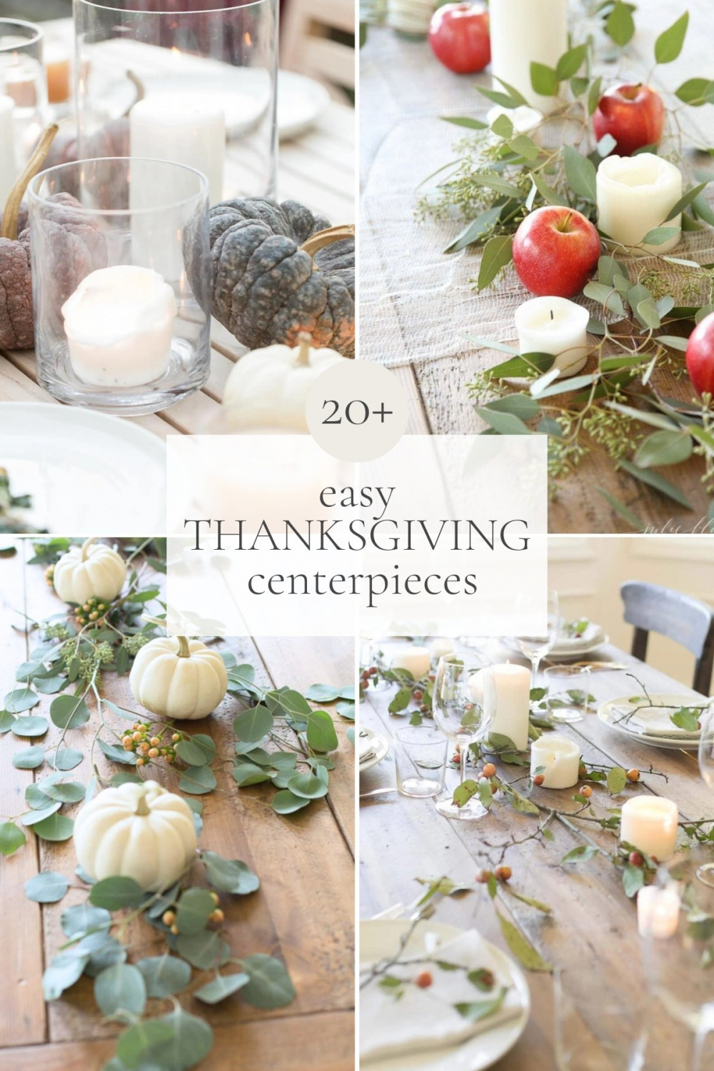 EASY Thanksgiving Centerpieces  Julie Blanner