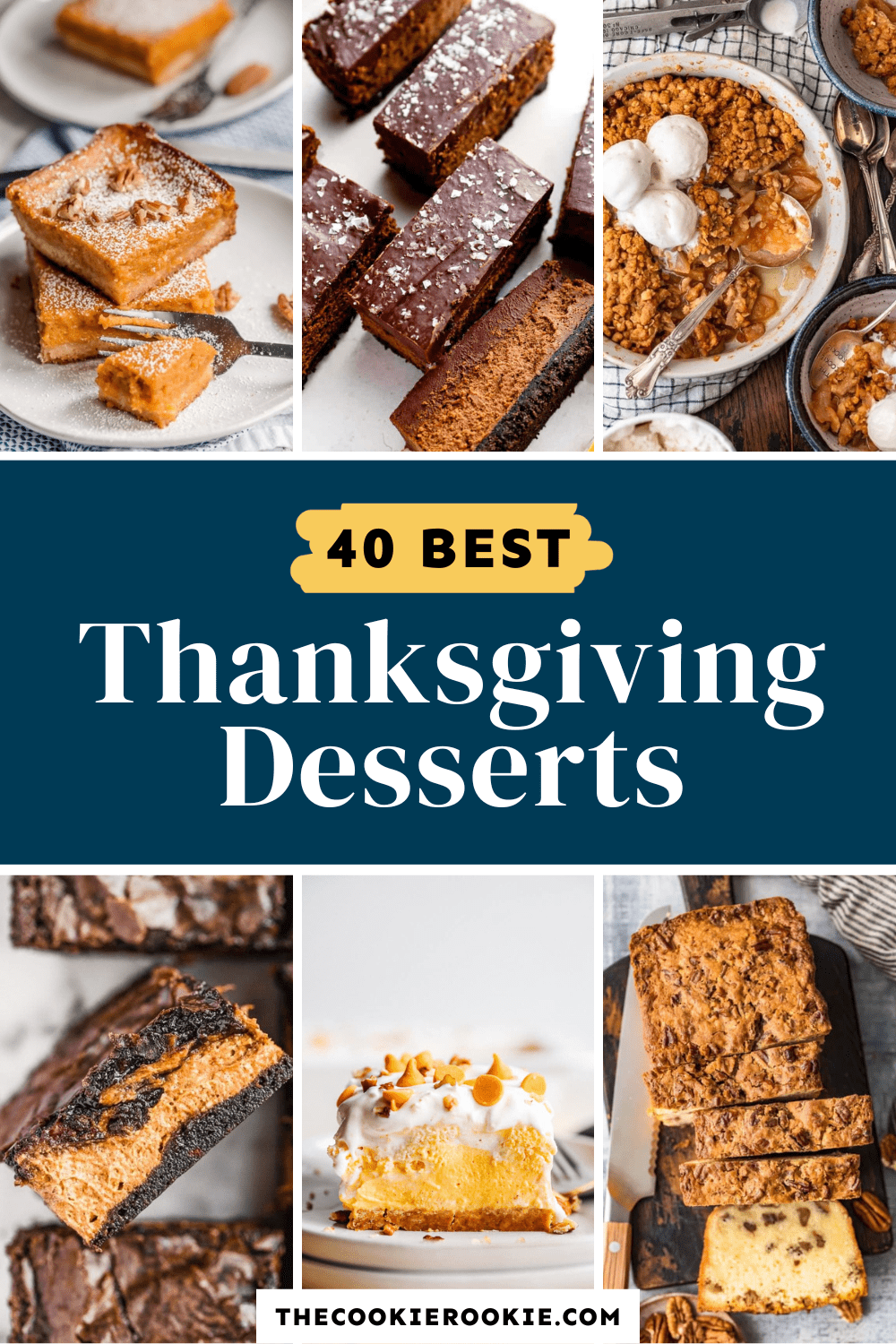 Easy Thanksgiving Desserts - The Cookie Rookie®