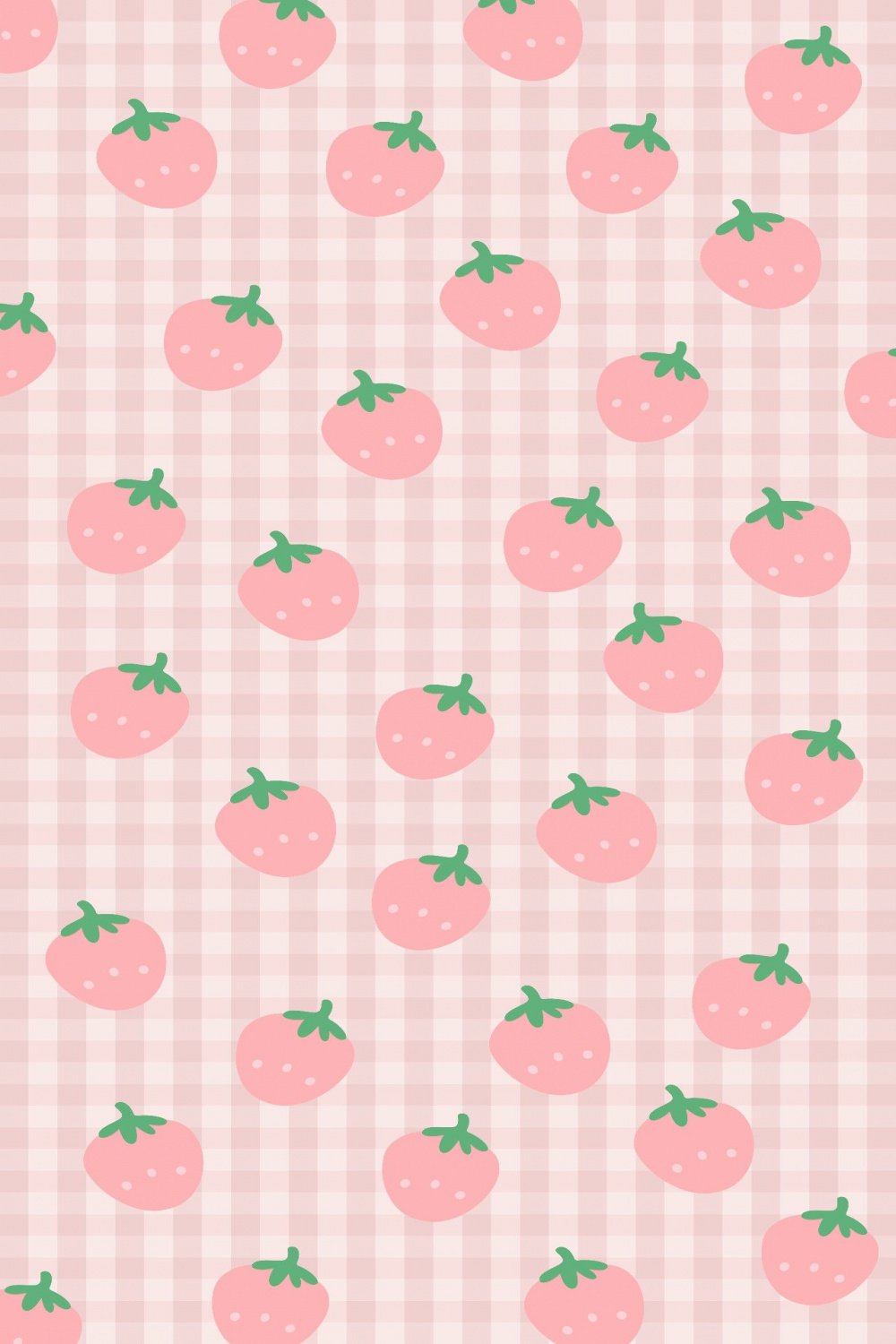 Fondo de fresas uwu in   Love pink wallpaper, Wallpaper