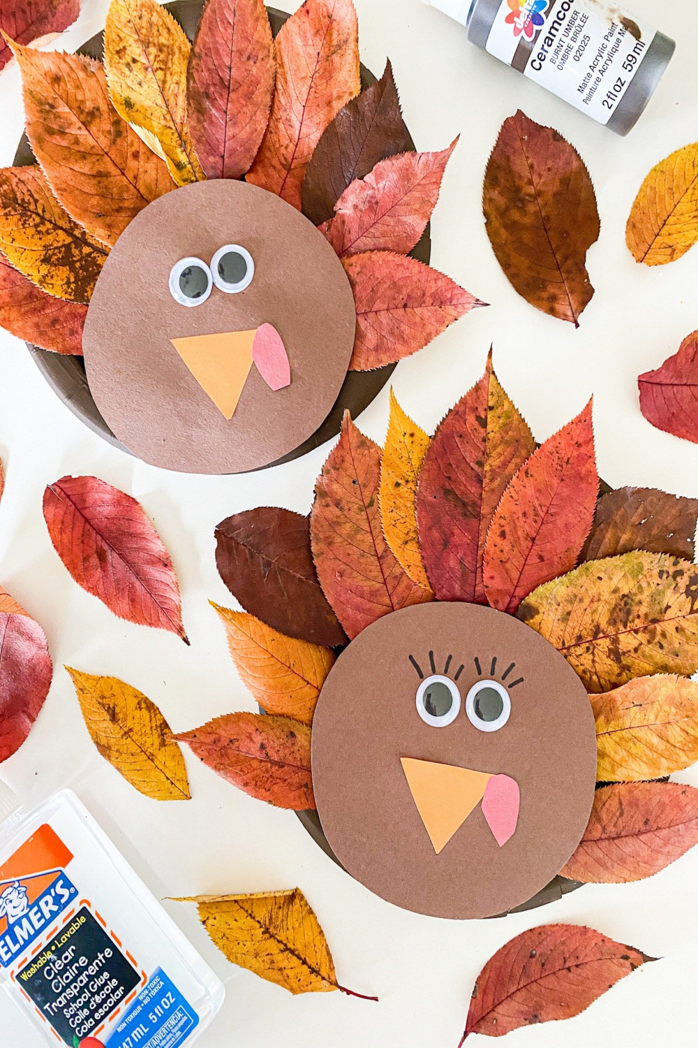 FUN Thanksgiving Crafts for Toddlers (23) - ABCDee Learning