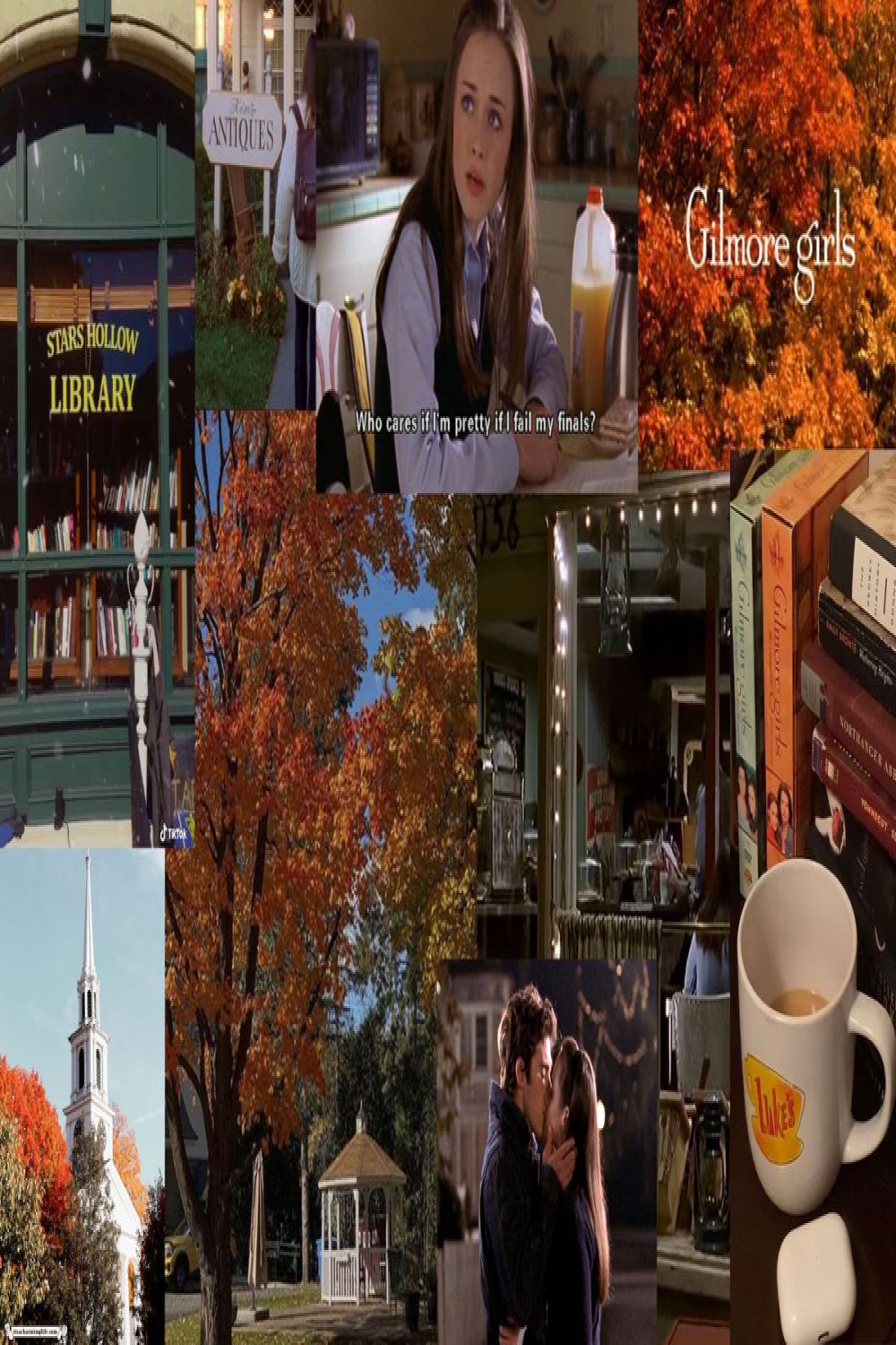 Gilmore Girls MacBook Background Collage  Gilmore girls, Fall