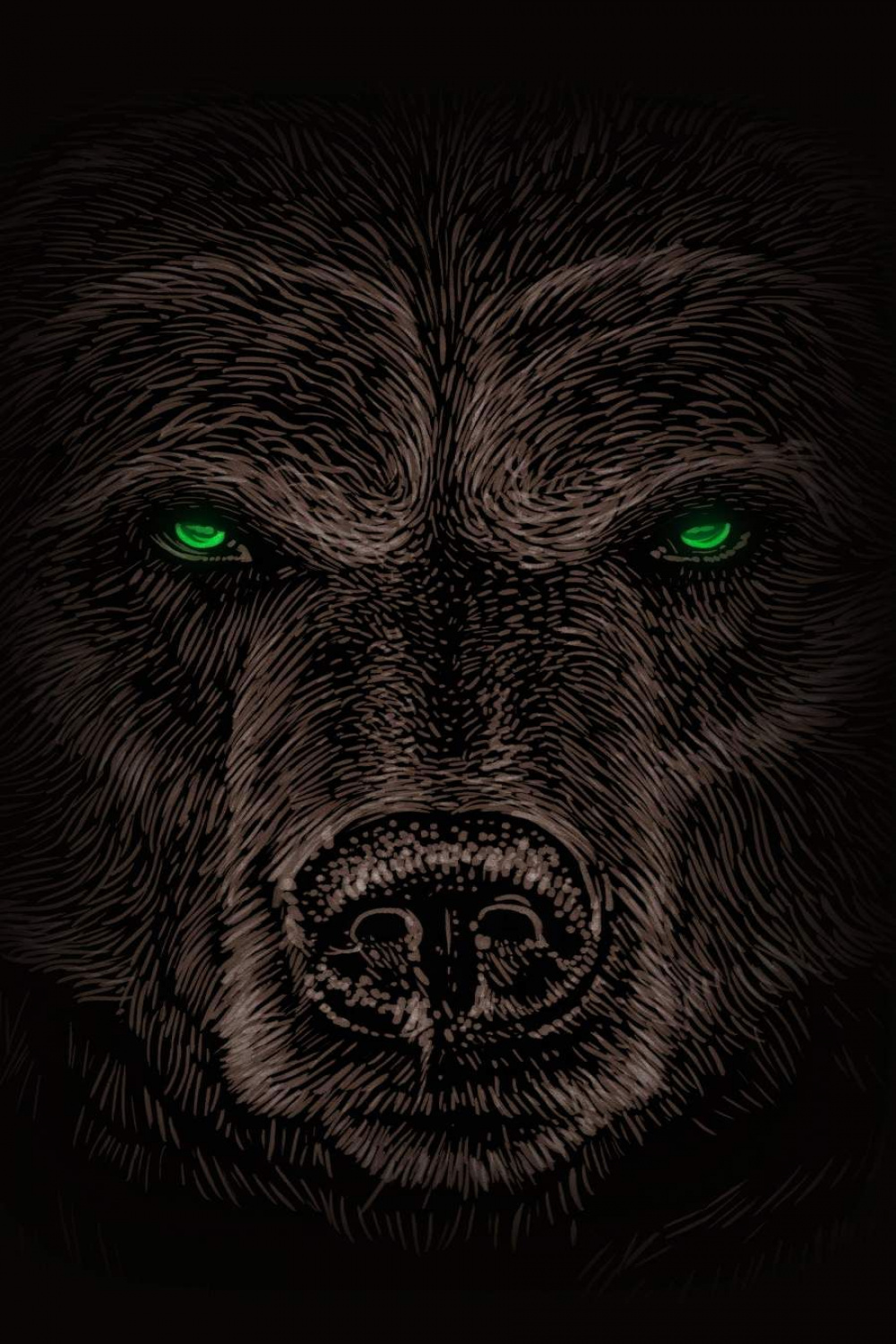 Grizzly Bear iPhone Wallpaper  Bear artwork, Grizzly bear tattoos