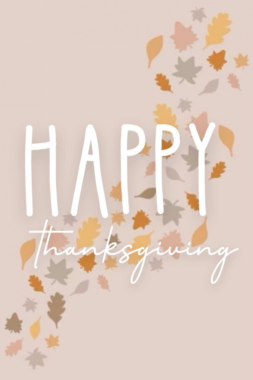 Happy Thanksgiving Wallpaper  Aesthetic  Boho in