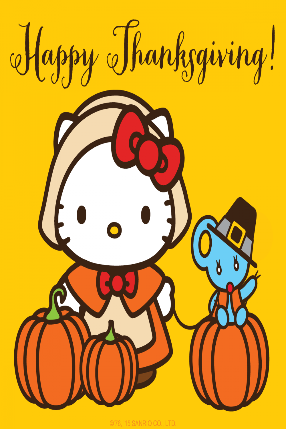 Hello Kitty on X: "Happy Thanksgiving! What are you thankful for