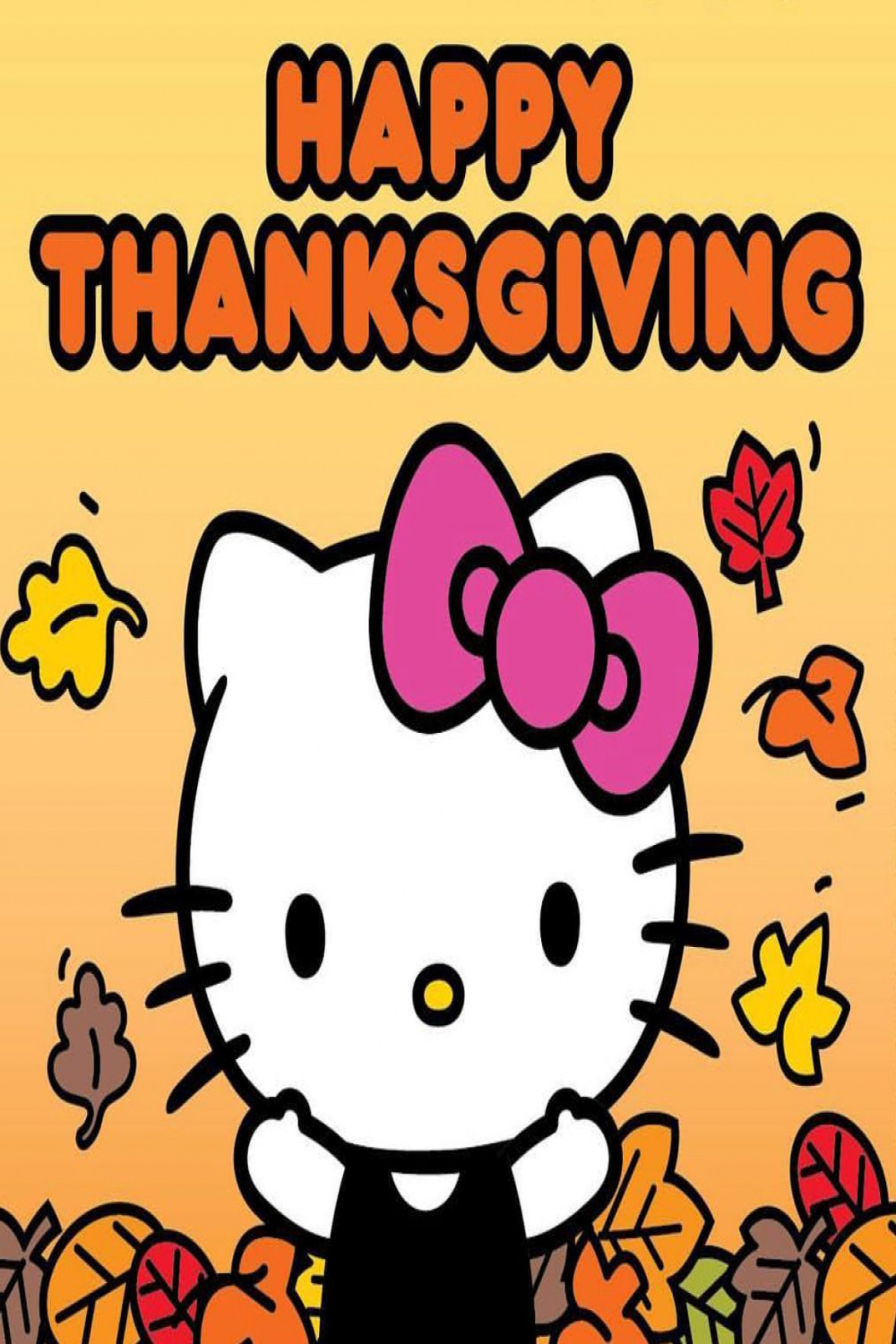 Hello Kitty Thanksgiving  Hello kitty, Hello kitty themes, Hello