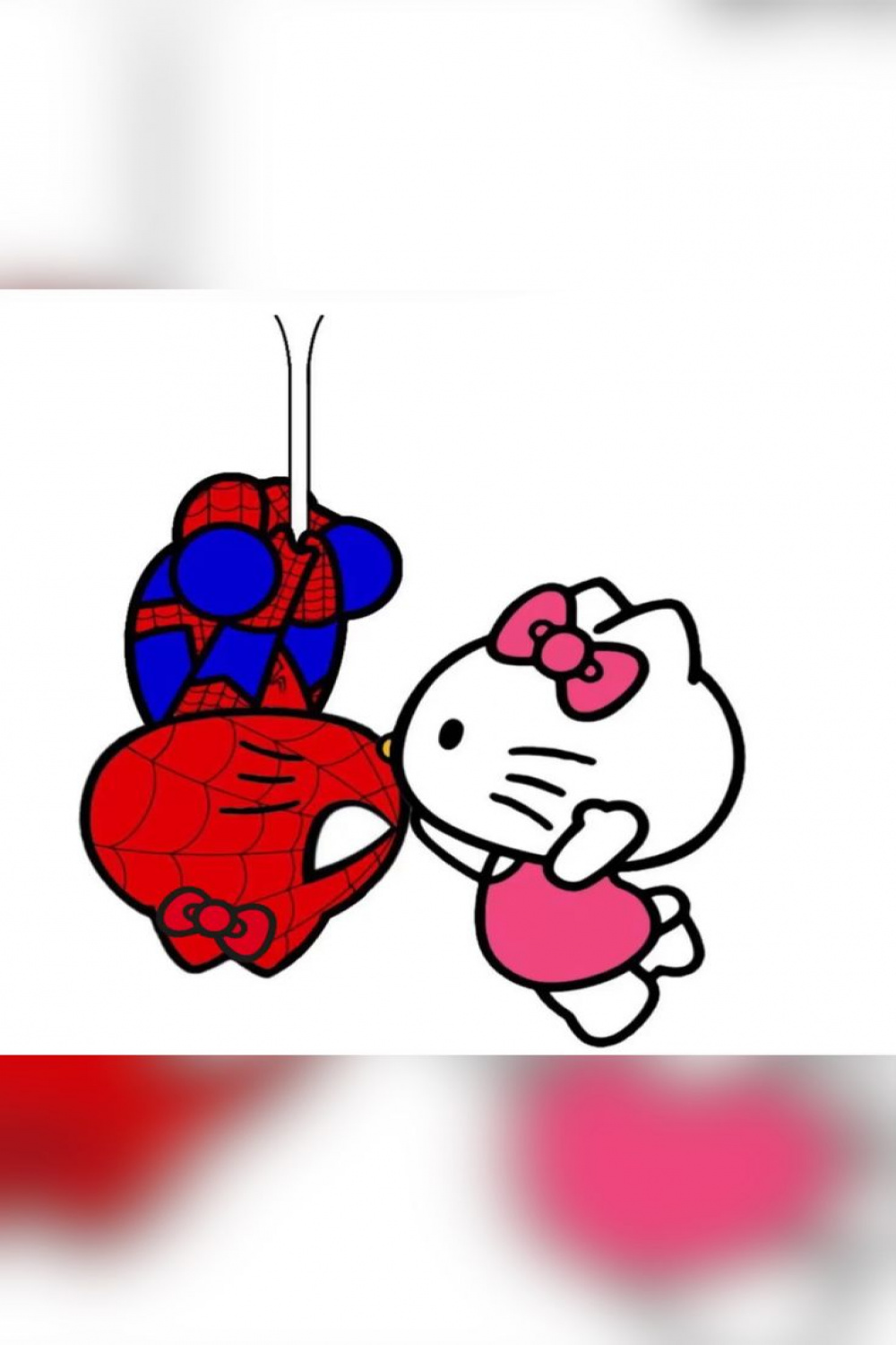 Hello kitty X spider man wlw <  Hello kitty iphone wallpaper