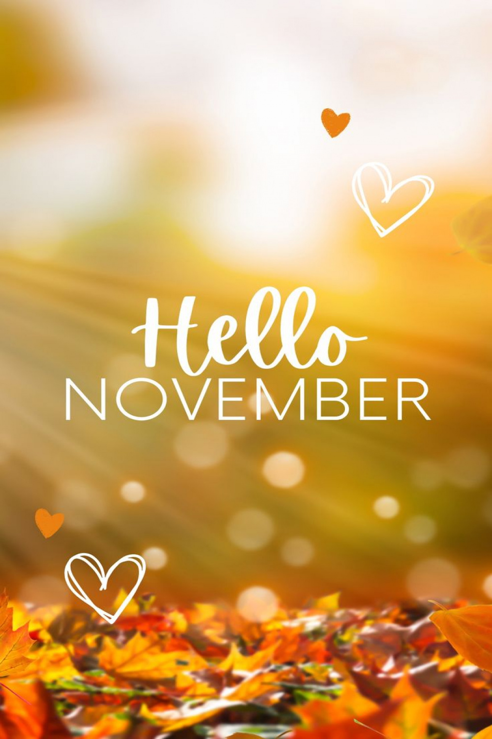 Hello November Design in   November wallpaper, Hello november