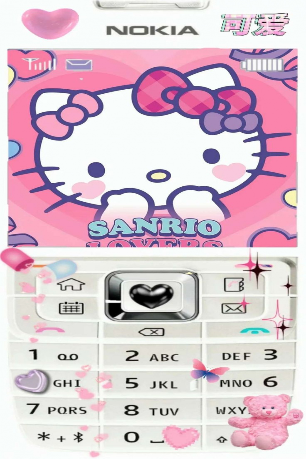 Hellokitty  Hello kitty iphone wallpaper, Hello kitty backgrounds