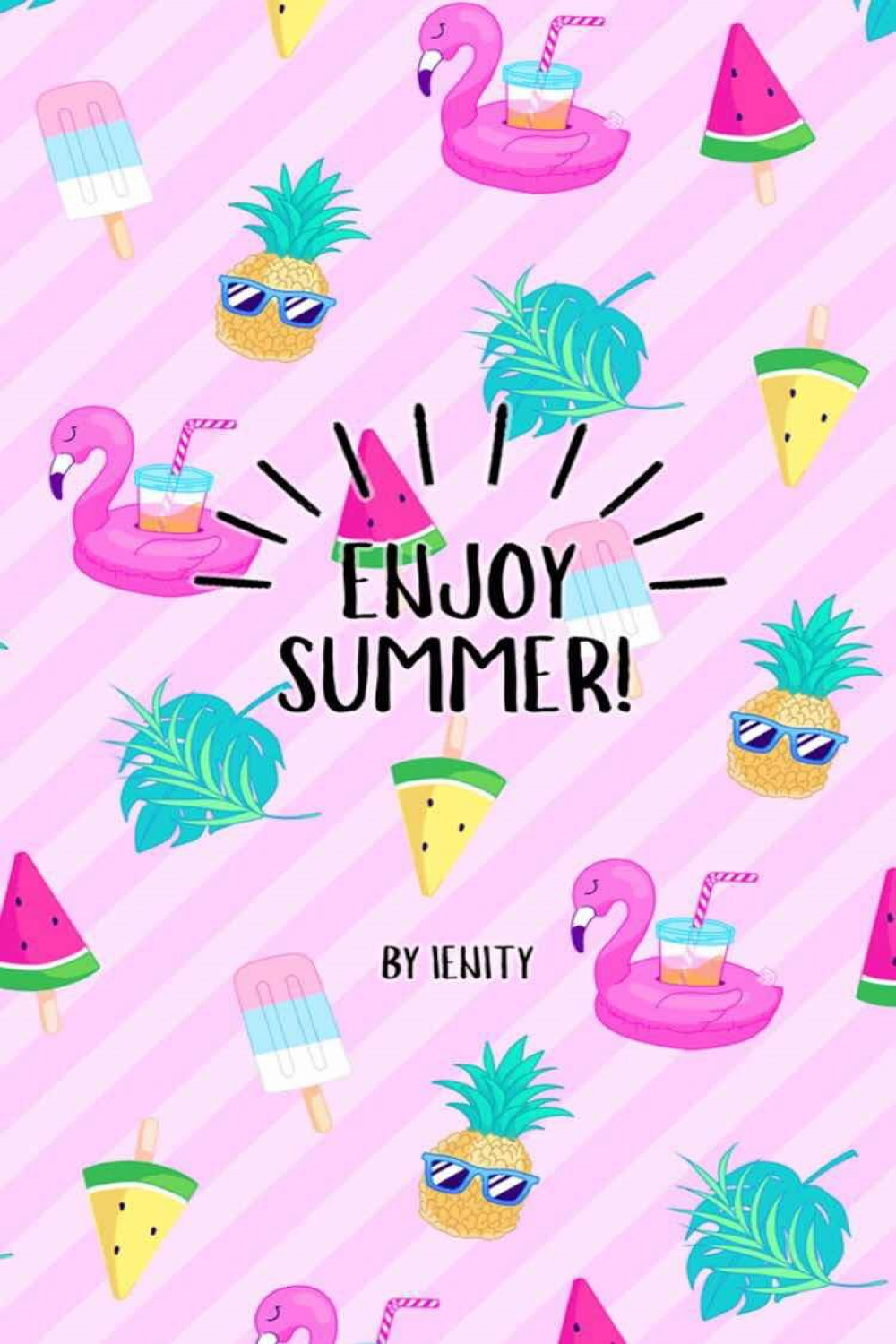 iPhone and Android Wallpapers: Cartoon Summer Wallpaper for iPhone