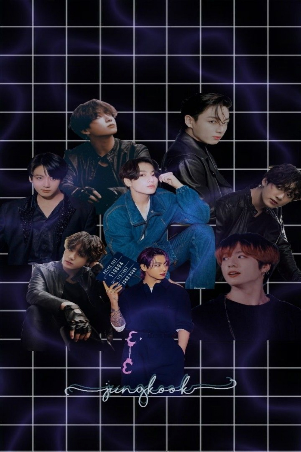 Jungkook: Aesthetic Black Wallpaper