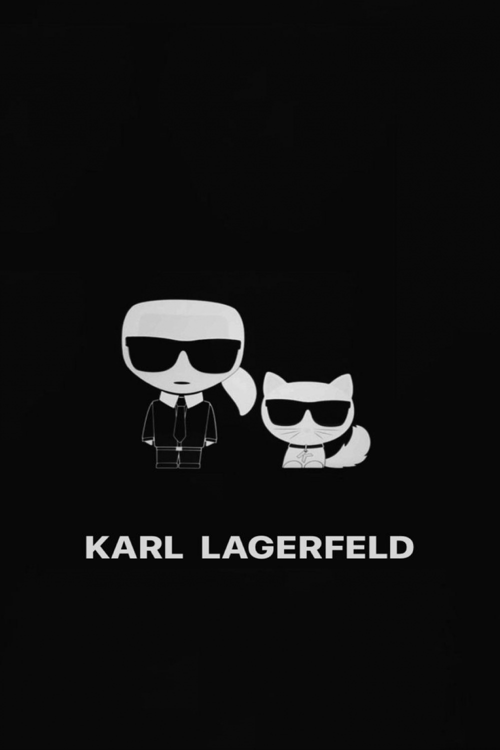 Karl lagerfeld  wallpaper  Karl lagerfeld, Iphone wallpaper