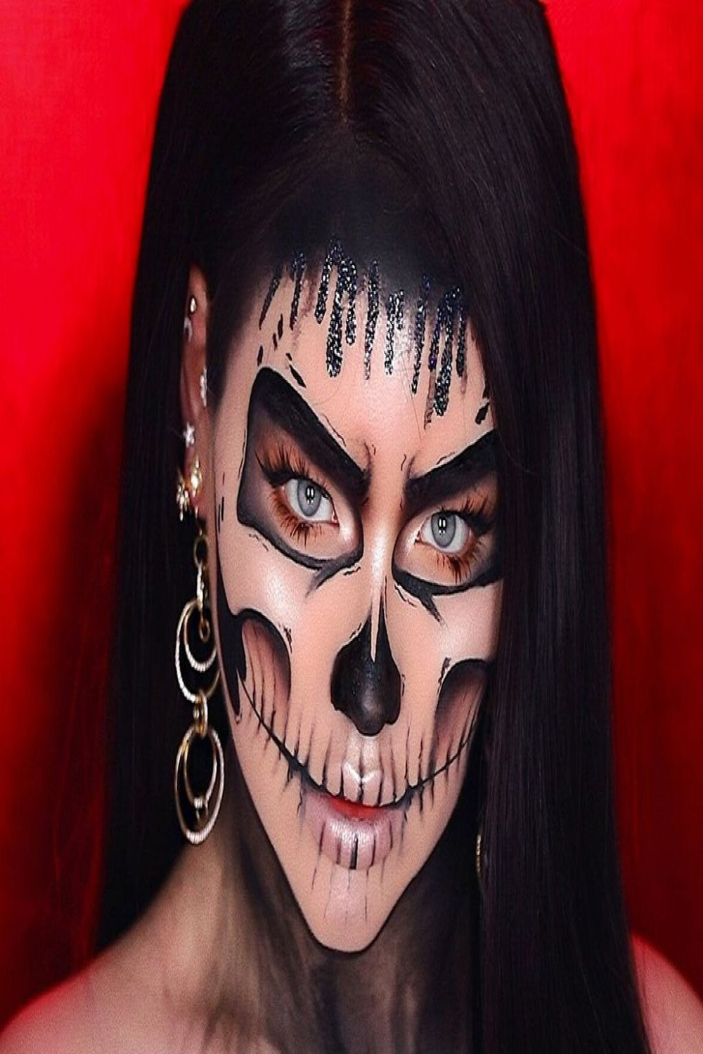 Killer Skull Makeup Tutorials for Halloween