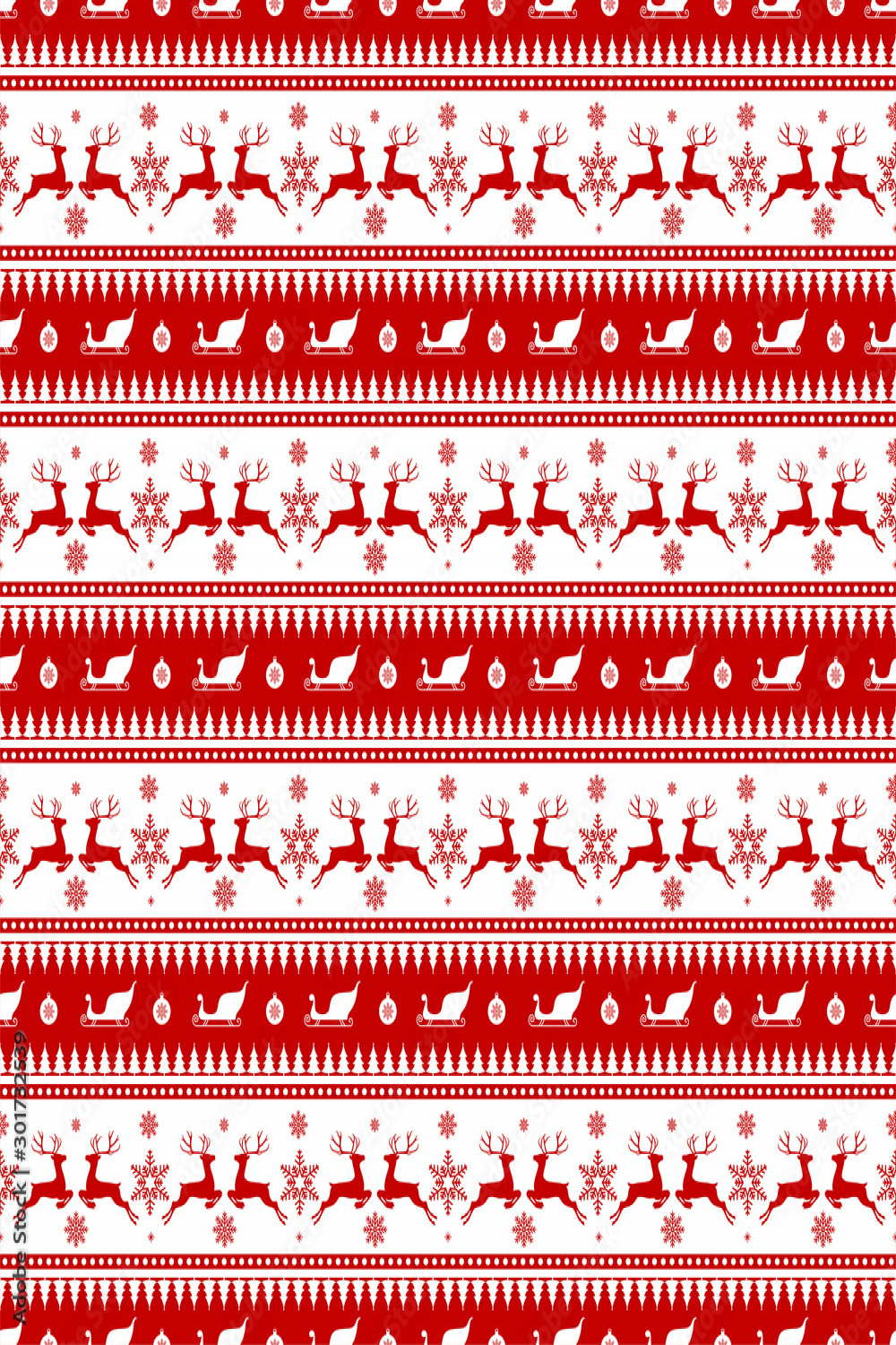 Merry Christmas pattern seamless