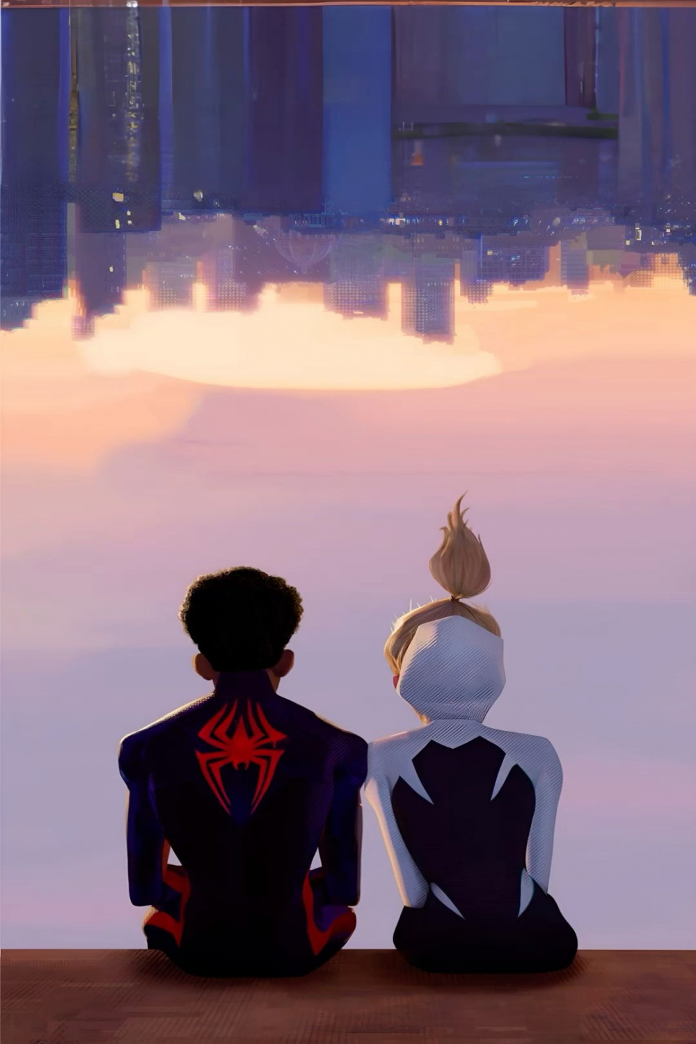 Miles Morales and Gwen Stacy wallpaper in   Marvel art