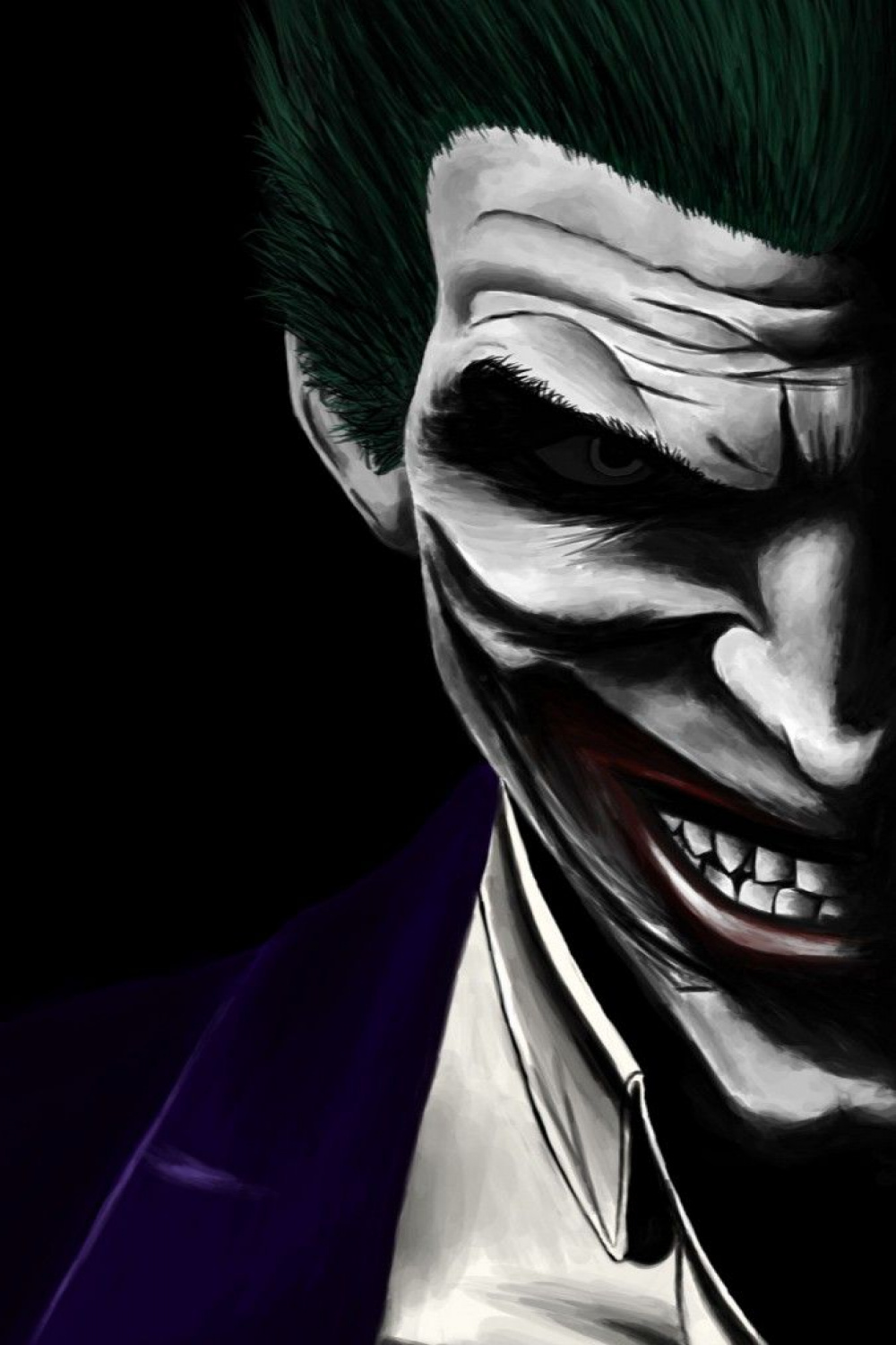 MuchaTseBle  Joker wallpapers, Joker d wallpaper, Joker drawings