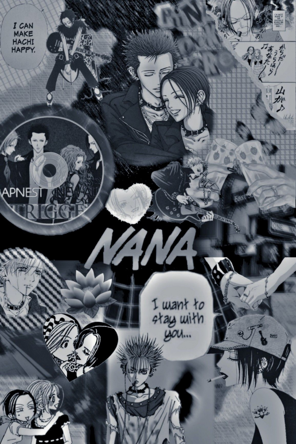 Nana Wallpaper in   Retro wallpaper iphone, Wallpaper, Anime