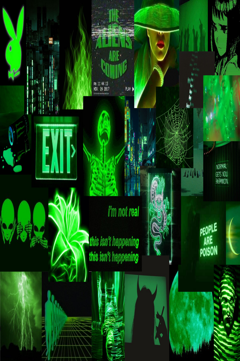 Neon Green Laptop Background  Neon wallpaper, Cute laptop