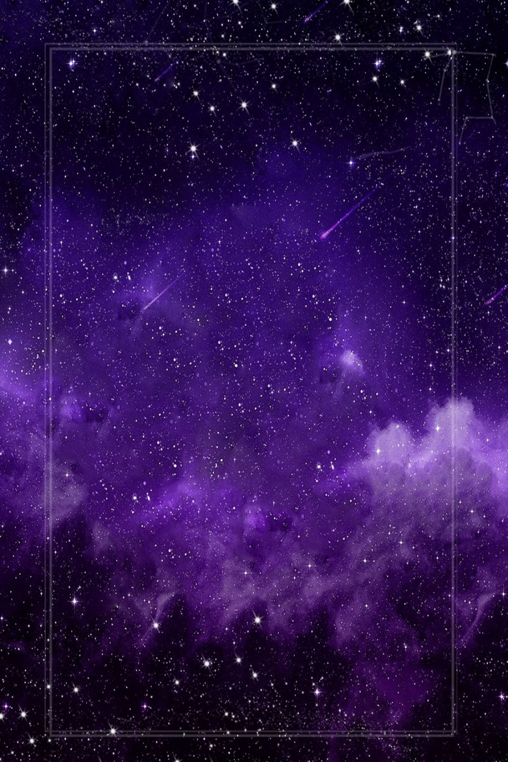 Original Beautiful Purple Star Dreamy Star River Background