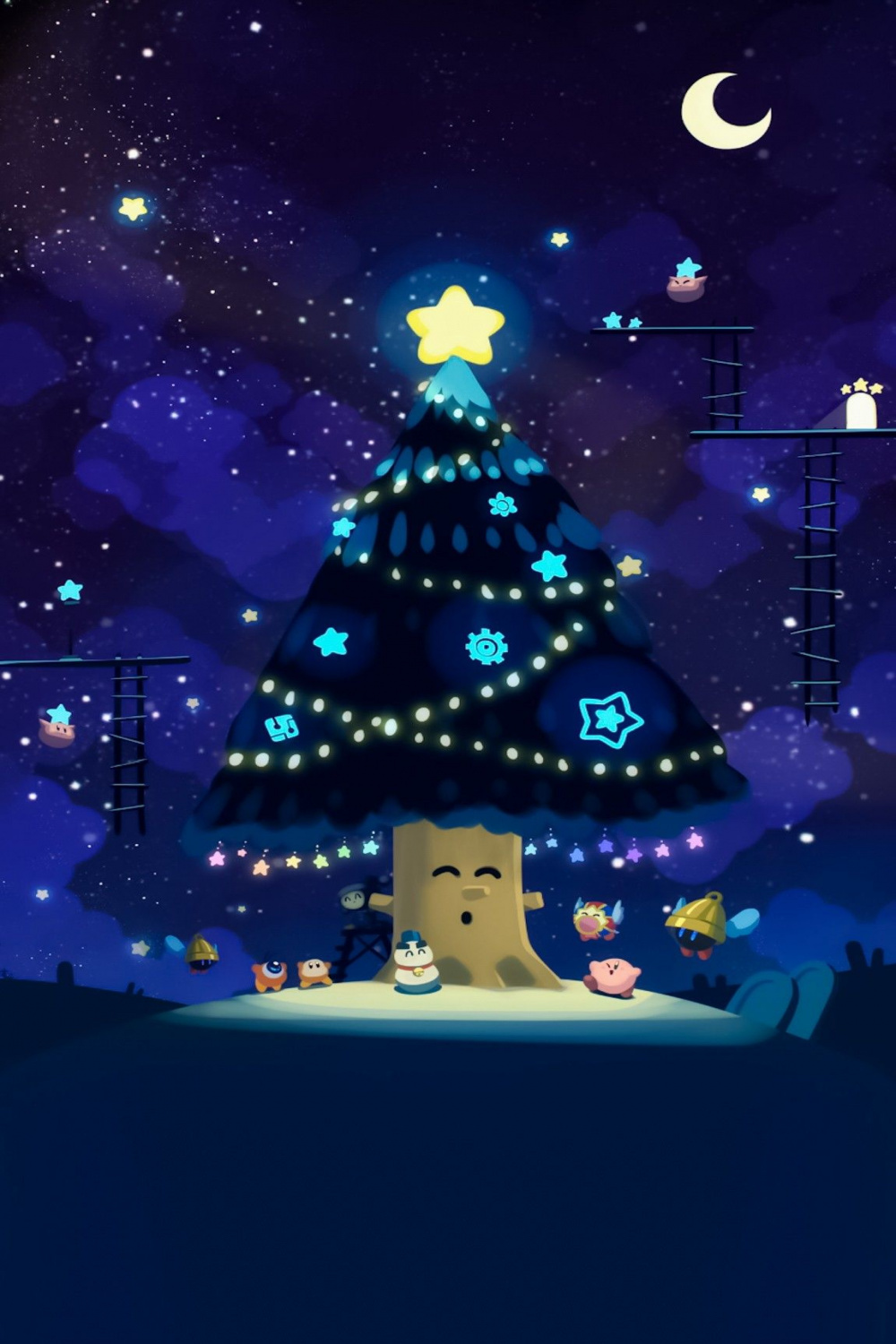 Pin by Alisa_ on Kirby ☆ BG  Kirby art, Kirby, Xmas wallpaper