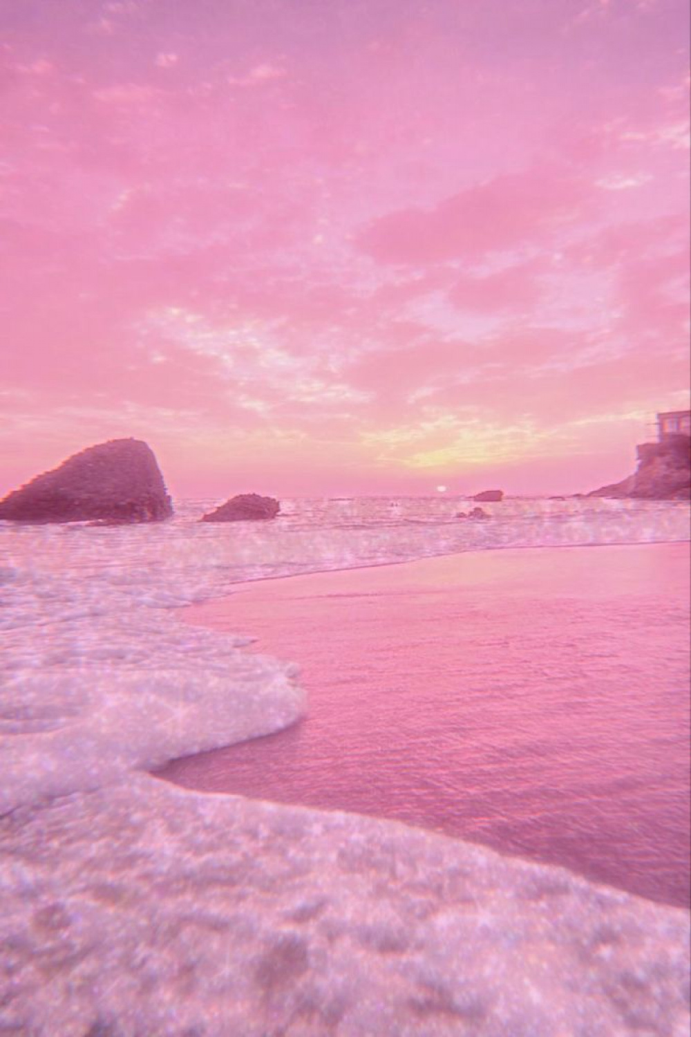 Pink Asthetic  Pink ocean wallpaper, Pink wallpaper backgrounds