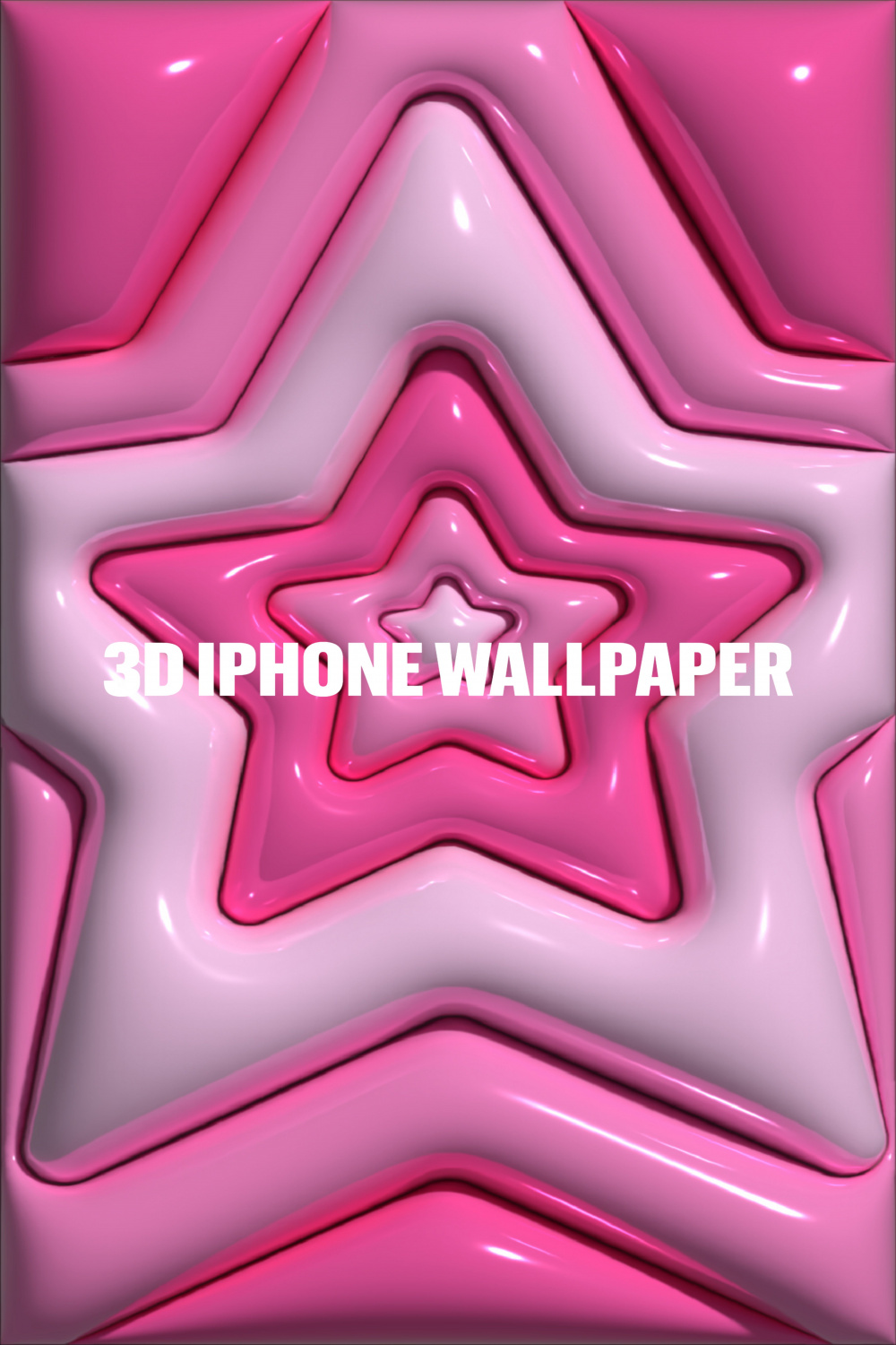 Pink Star D Bubble Pattern YK Aesthetic" iPhone Case for Sale by