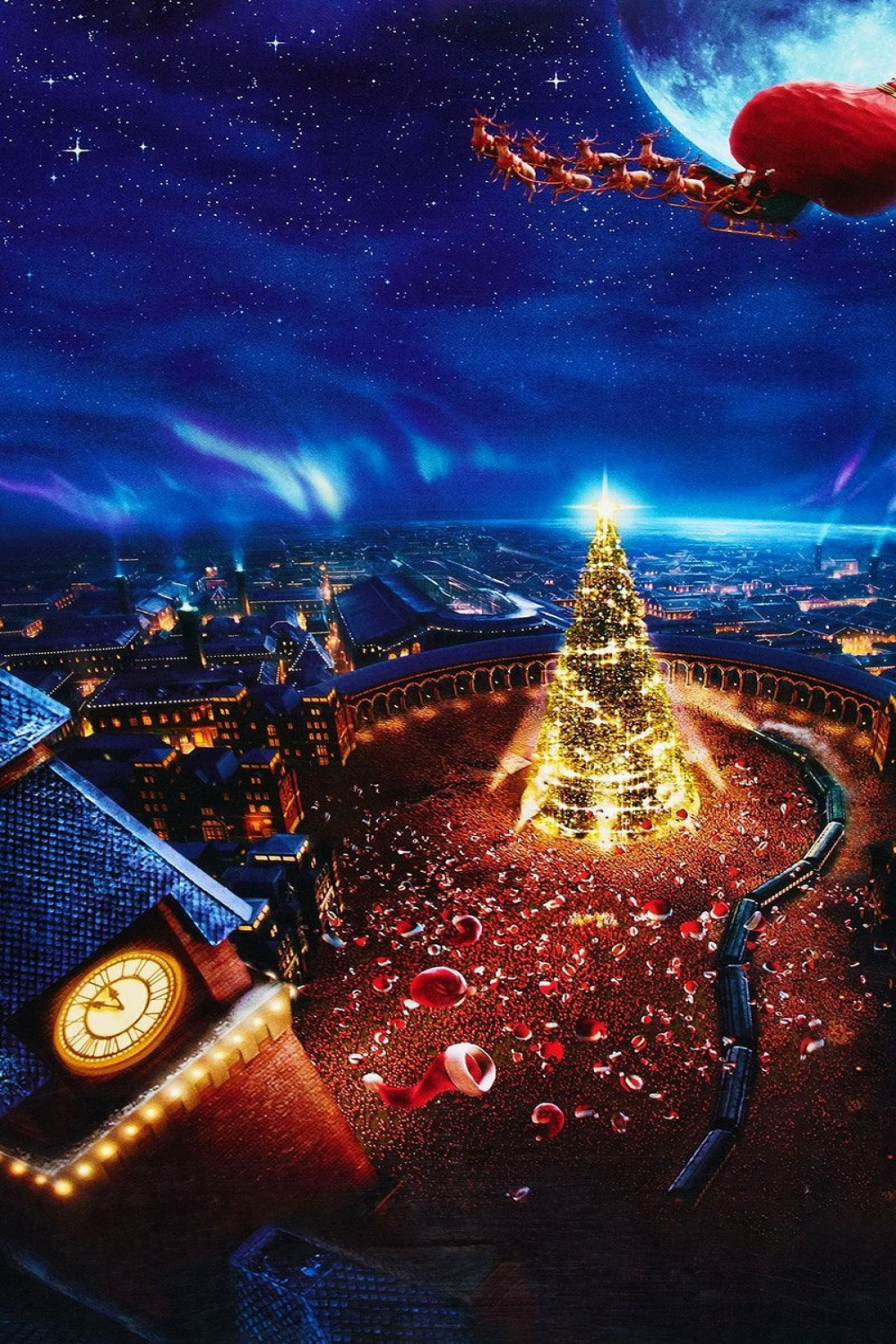 Polar Express - iPhone Wallpaper  #Christmas #Winter #Festive