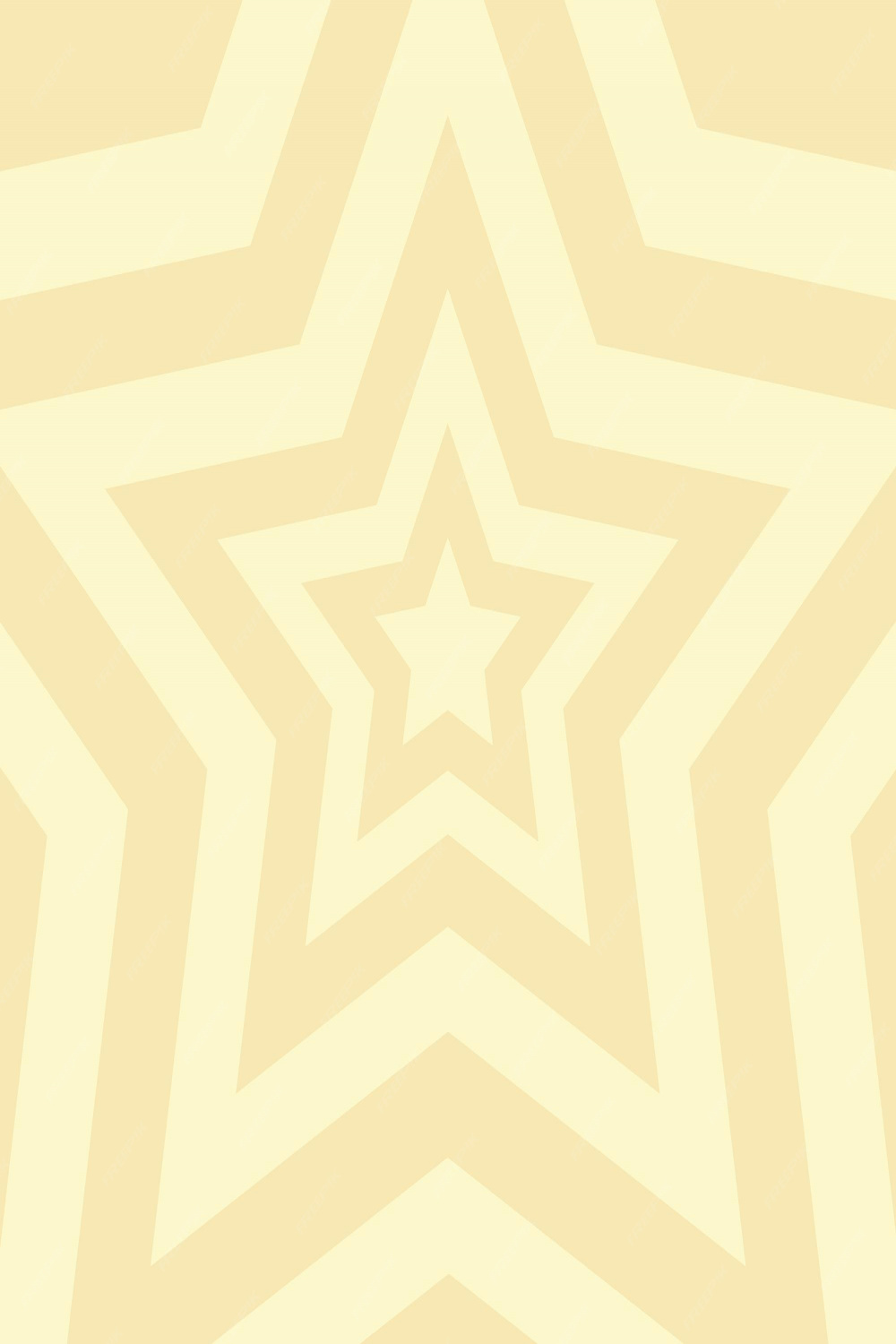 Premium Vector  Simple flat yk yellow pastel star background