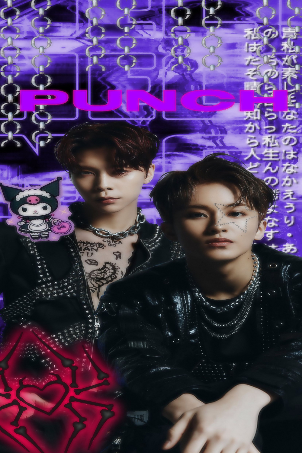 punch #nct #nctzen #cybergoth #aesthetic #punk #edit #cybercore