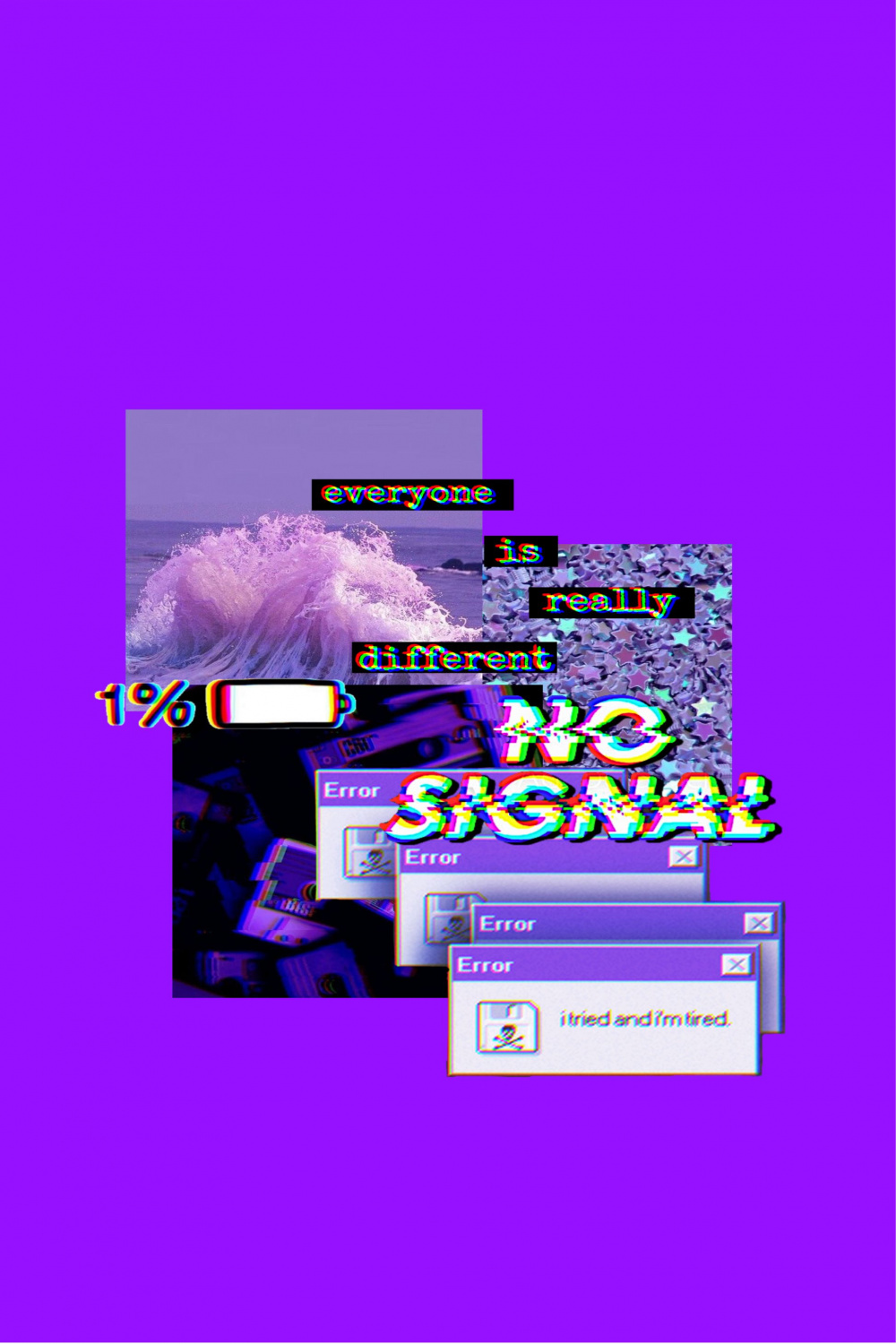 Purple retro aesthetic wallpaper background  Purple aesthetic