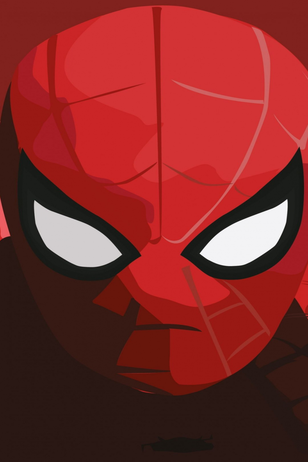 Spider-man, minimal, close up, art, x wallpaper  Marvel