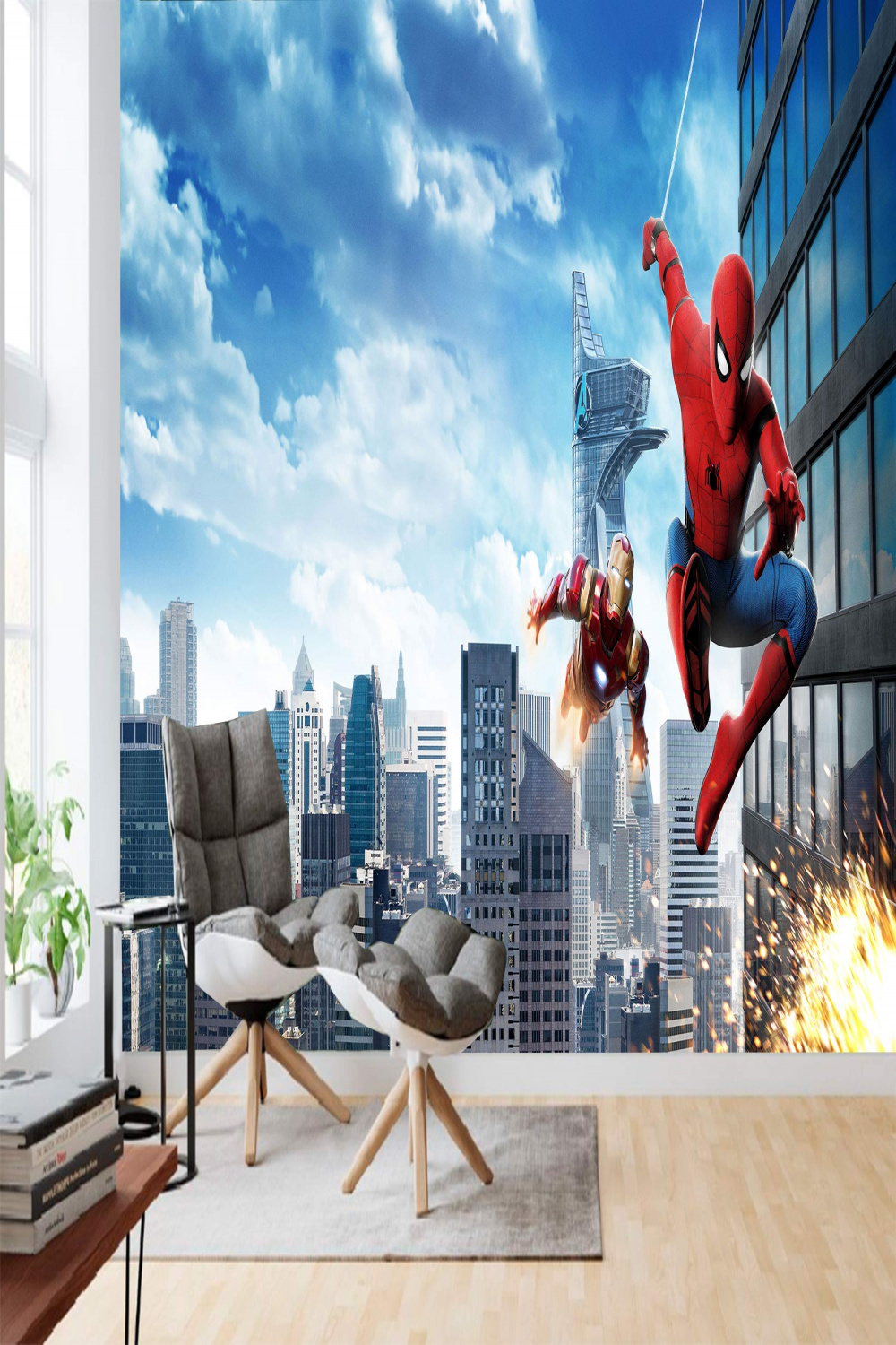 Spider-Man Wallpaper Kids " x " ( x  cm) Kids Nursery