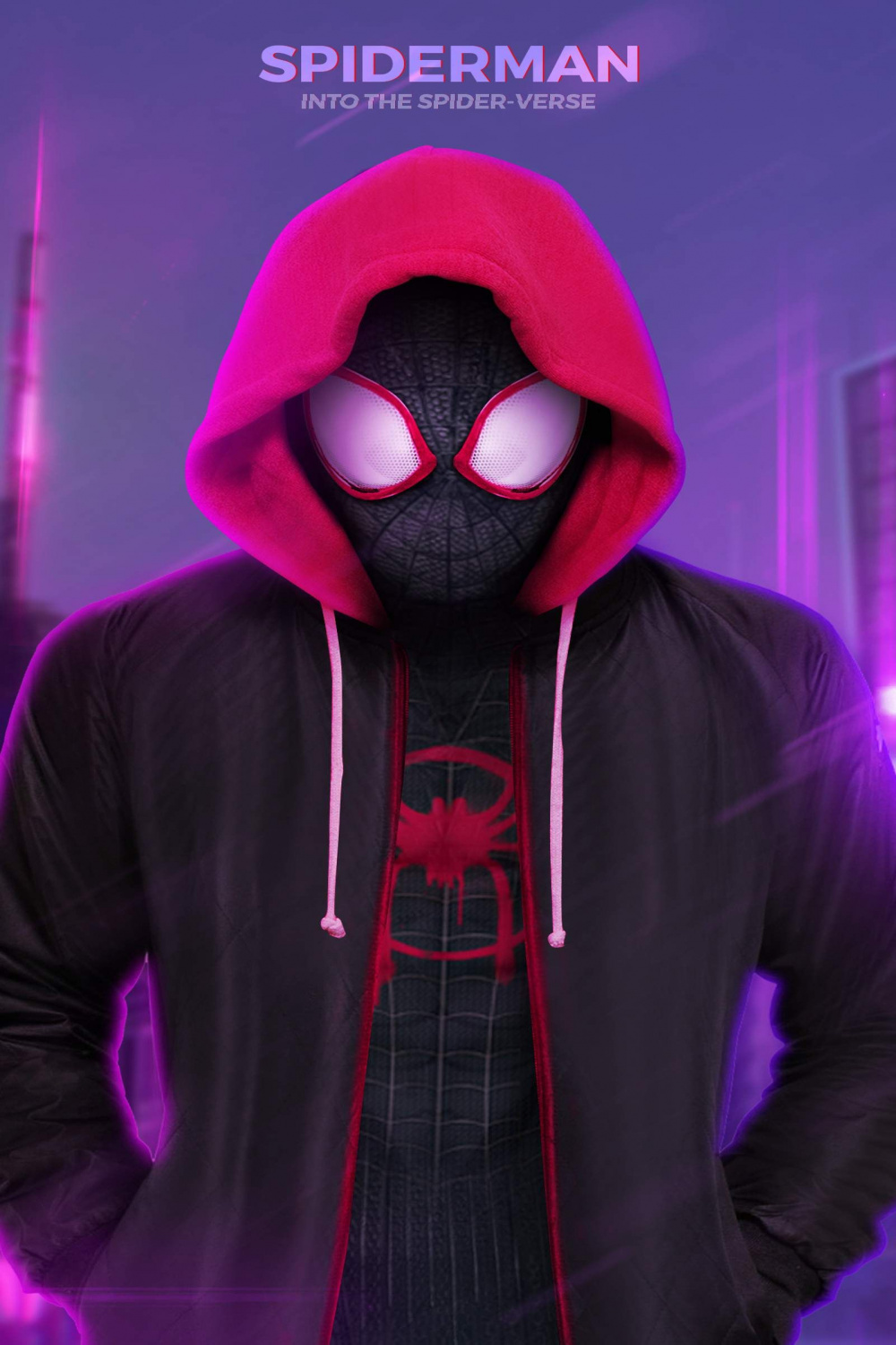 Spiderman into the Spider Verse iPhone Wallpaper  Spiderman