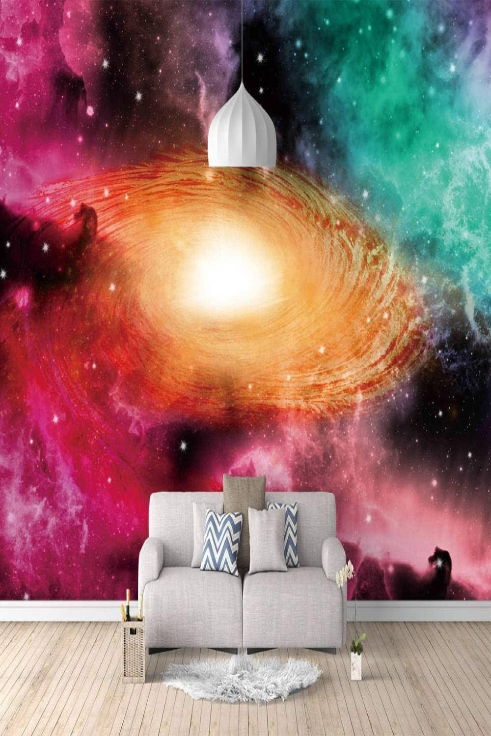 Starry Sky The Colour Galaxy Wallpaper D for Bedroom Wallpaper  Self-Adhesive Living Room Photo Wallpaper Poster Modern Wallpaper Office  Study Sofa TV