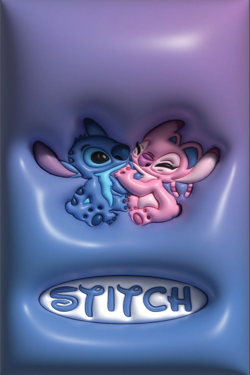 stitch d wallpaper in 202  Iphone wallpaper, Retro wallpaper