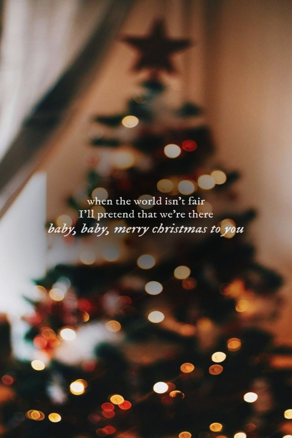 Taylor Swift christmas tree farm 🌲 (lyric wallpaper)  Taylor