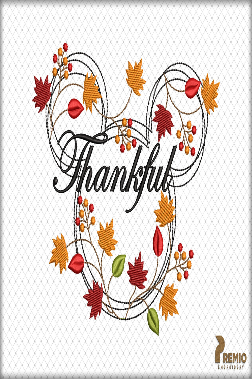 Thanksgiving Embroidery Designs Thanksgiving Machine - Etsy Israel