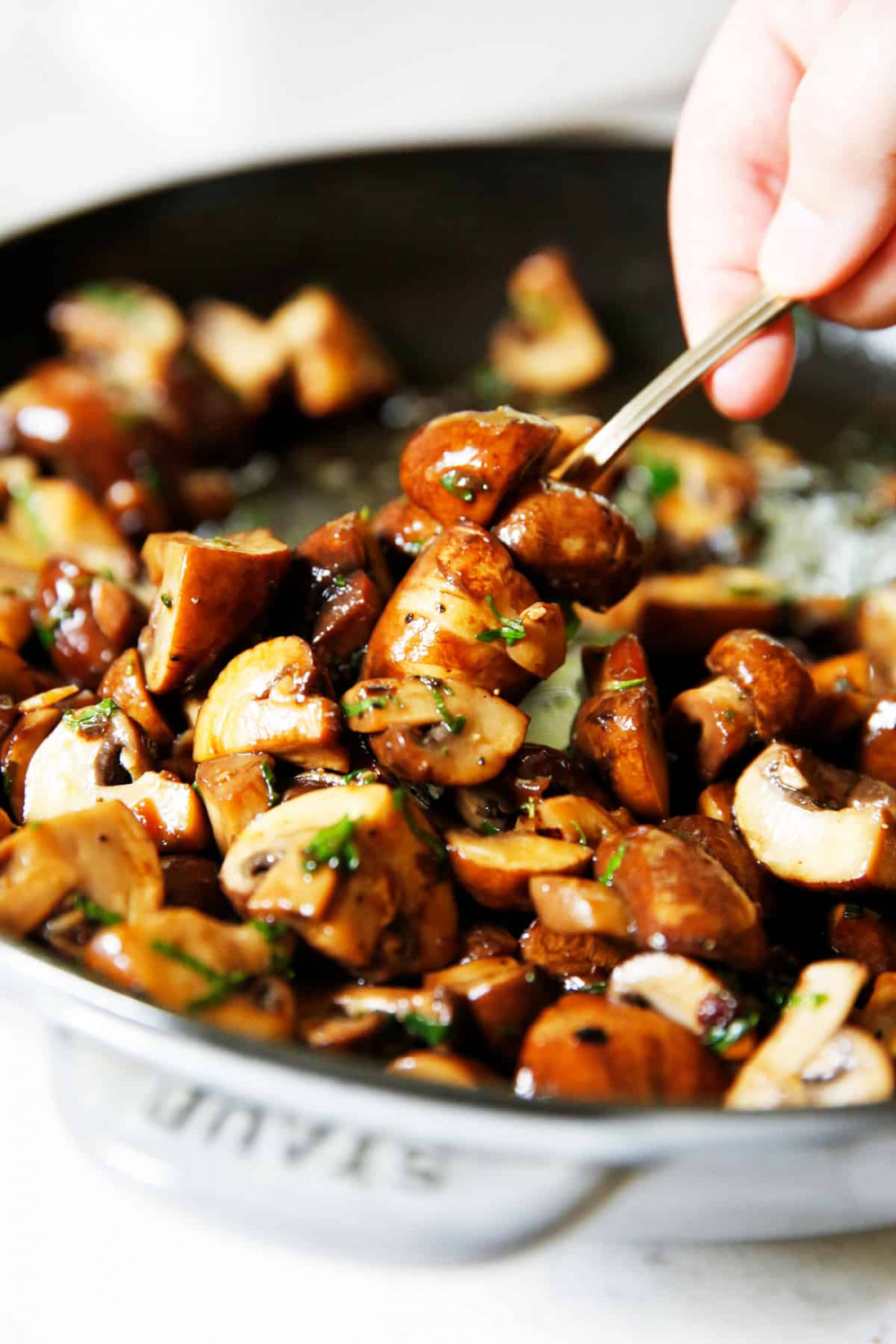 The Ultimate Herb and Garlic Mushrooms - Lexi