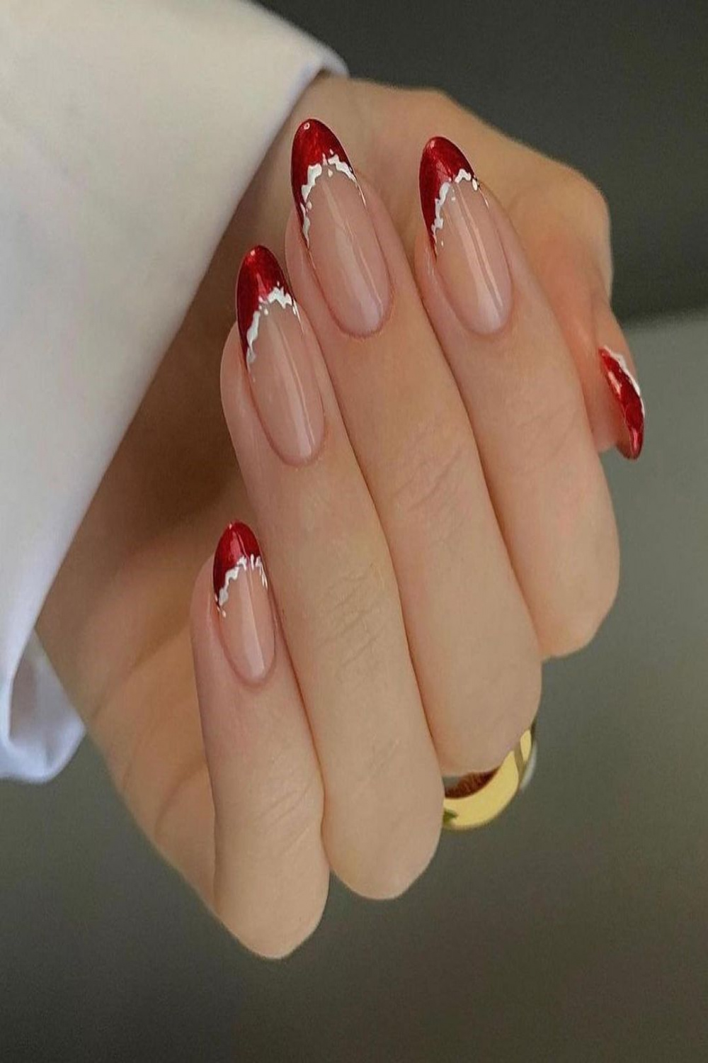 Top  Gorgeous Short Christmas Nail Design Ideas  Xmas nails