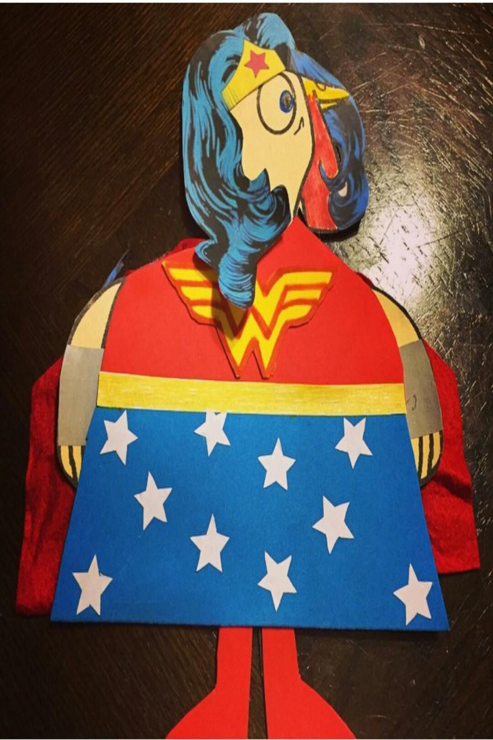 turkey disguised as wonder woman  Turkey disguise project, Turkey