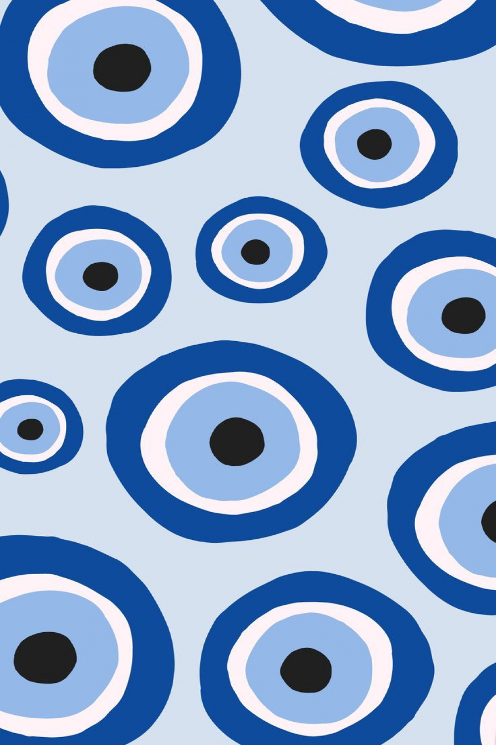 turkish eye wallpaper  Blue evil eye wallpaper iphone, Phone