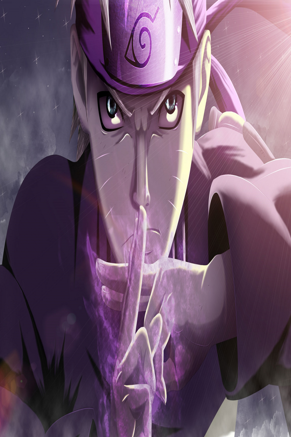 Anime Naruto Naruto Uzumaki Purple Wallpaper  Anime shadow, Anime