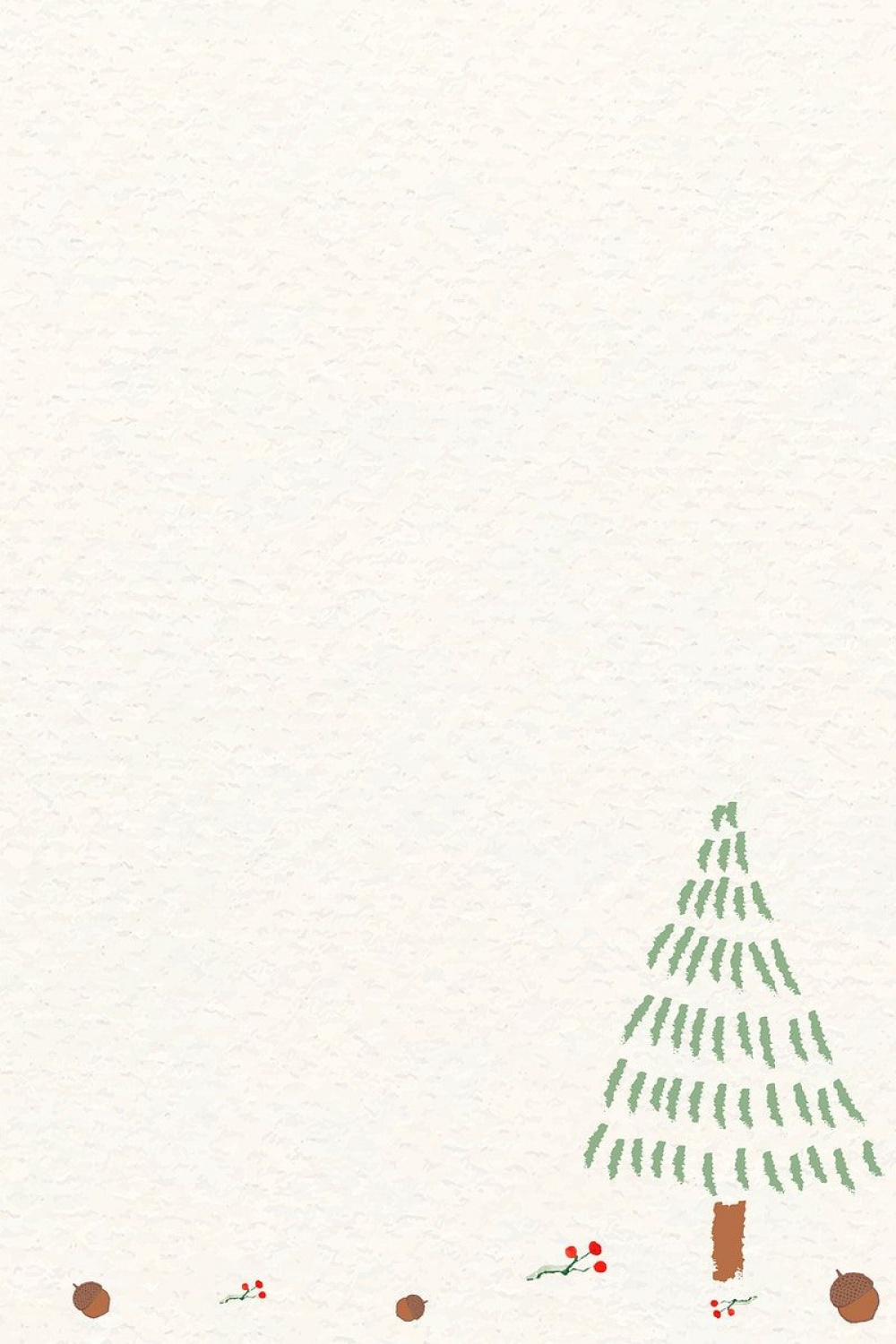 Christmas elements on beige background vector  premium image by