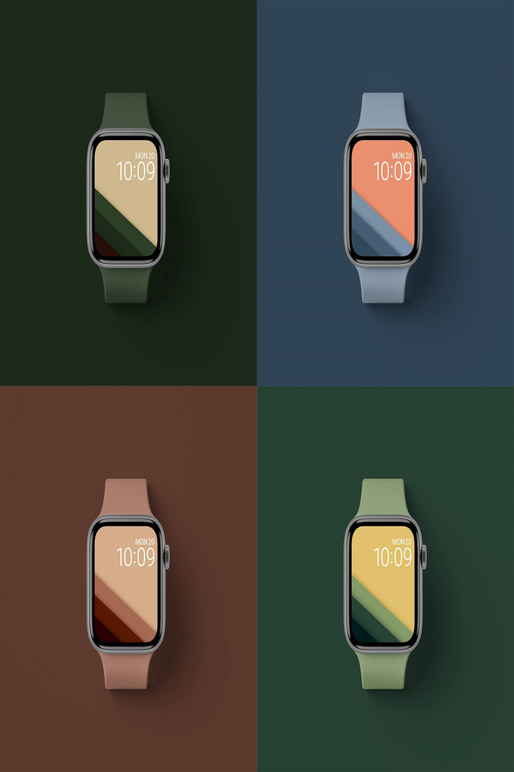 Colour Bar Apple Watch Wallpaper ( Pack)