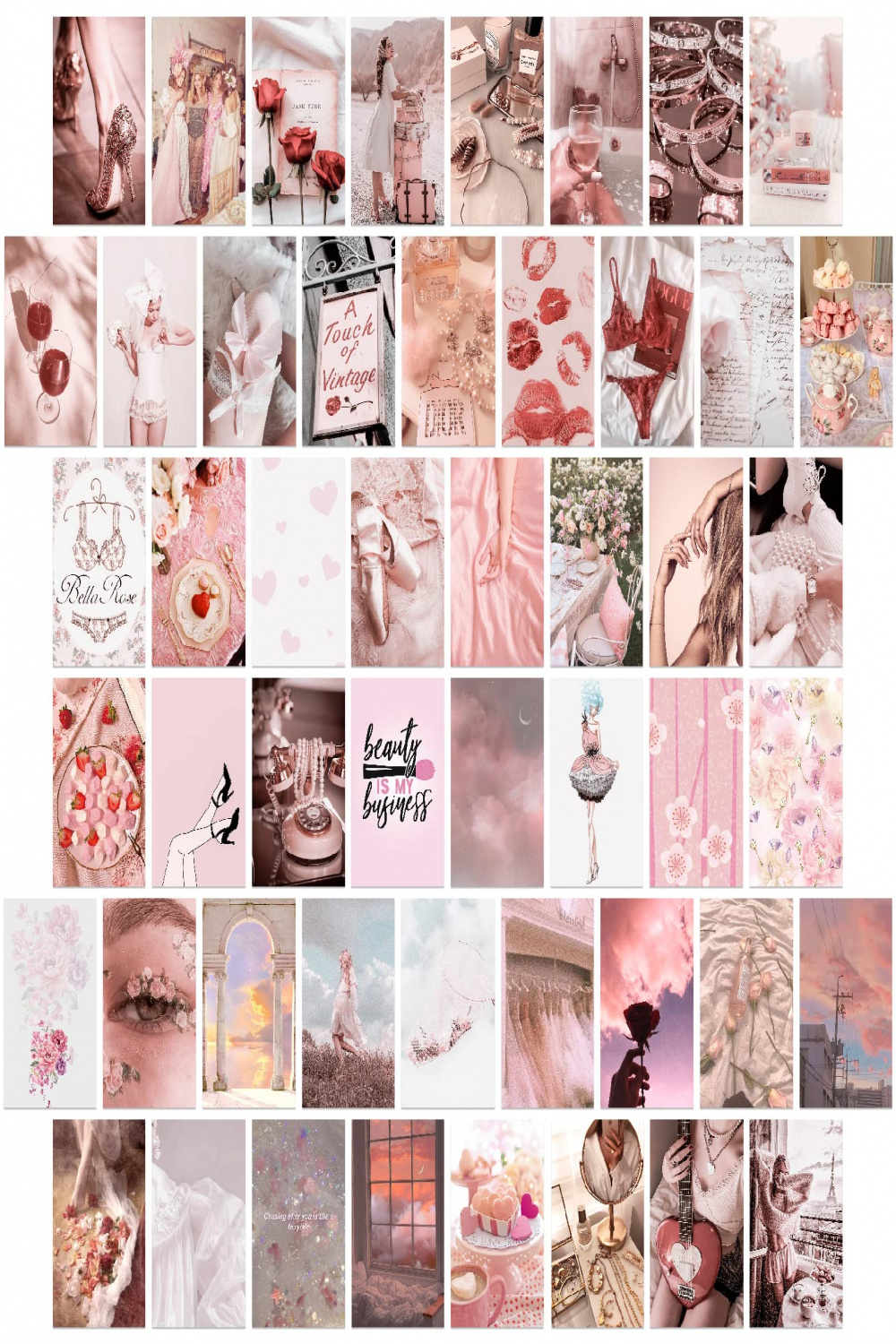 Coquette Room Decor Coquette Aesthetic Wall Collage Set